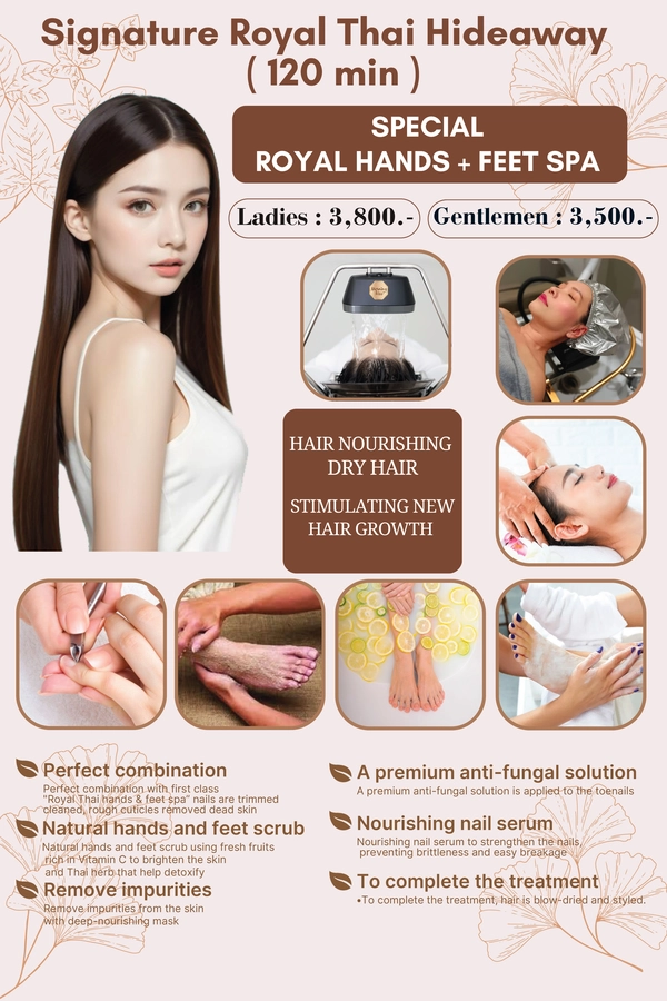 Signature Rotal Thai Hand and Feet Spa